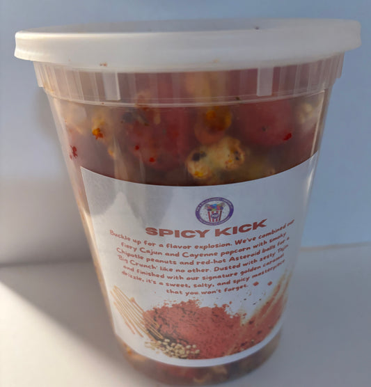 Spicy Kick Popcorn Mix