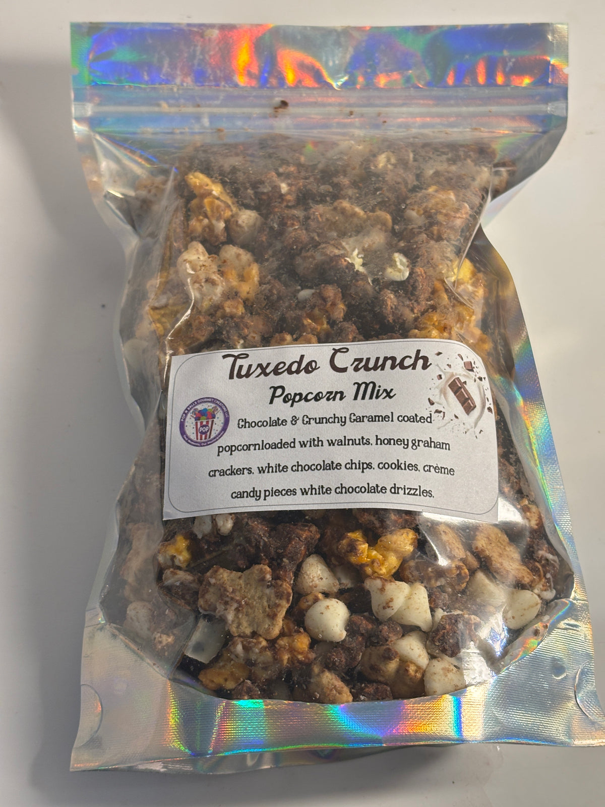 Tuxedo Crunch Popcorn Mix