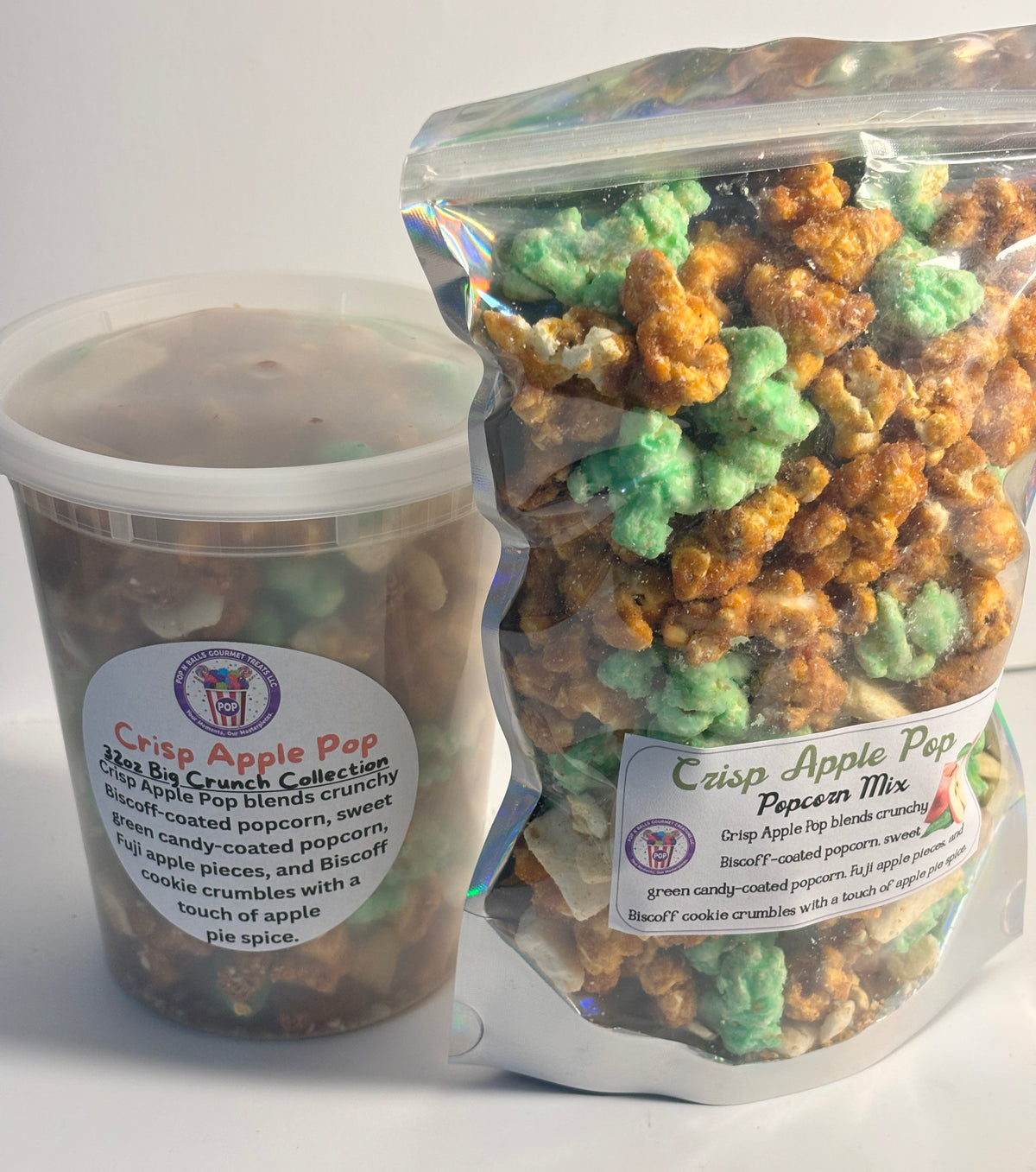 Crisp Apple Pop popcorn mix