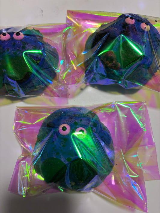 Blue Cookie Monster Cookies