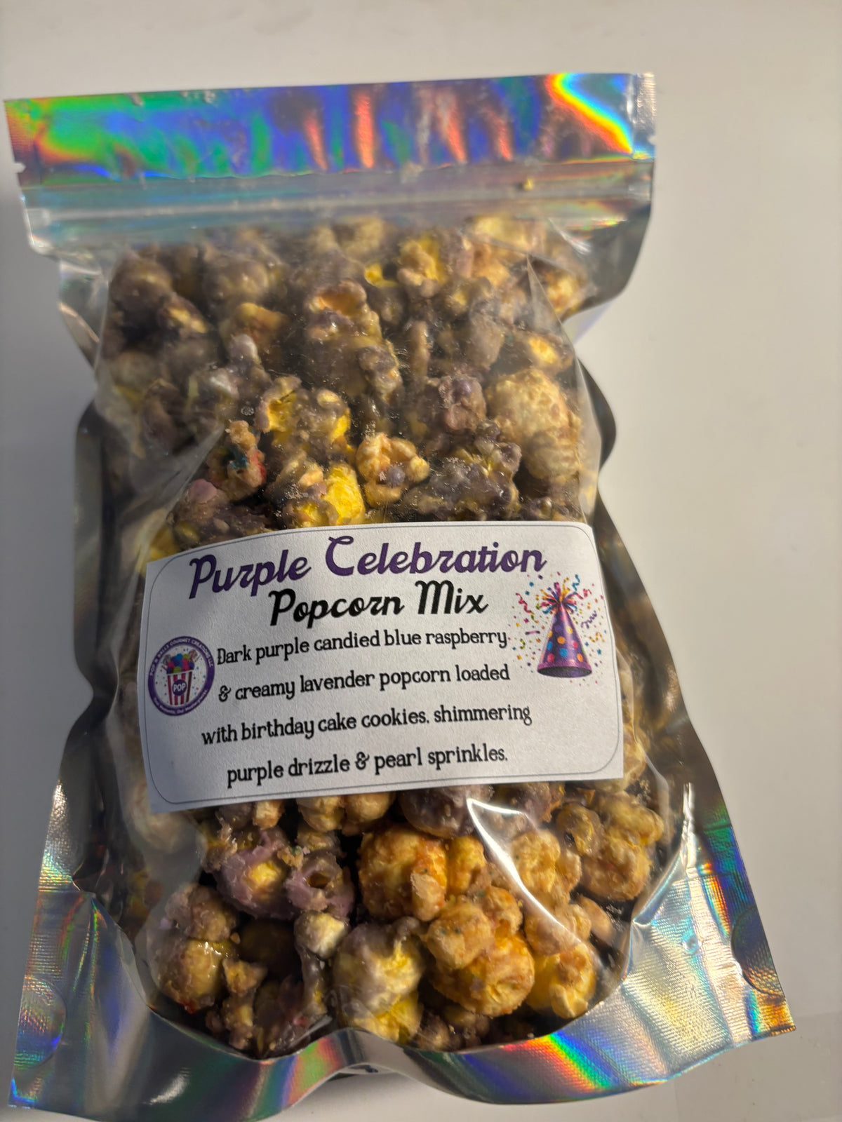 Purple Celebration Popcorn Mix