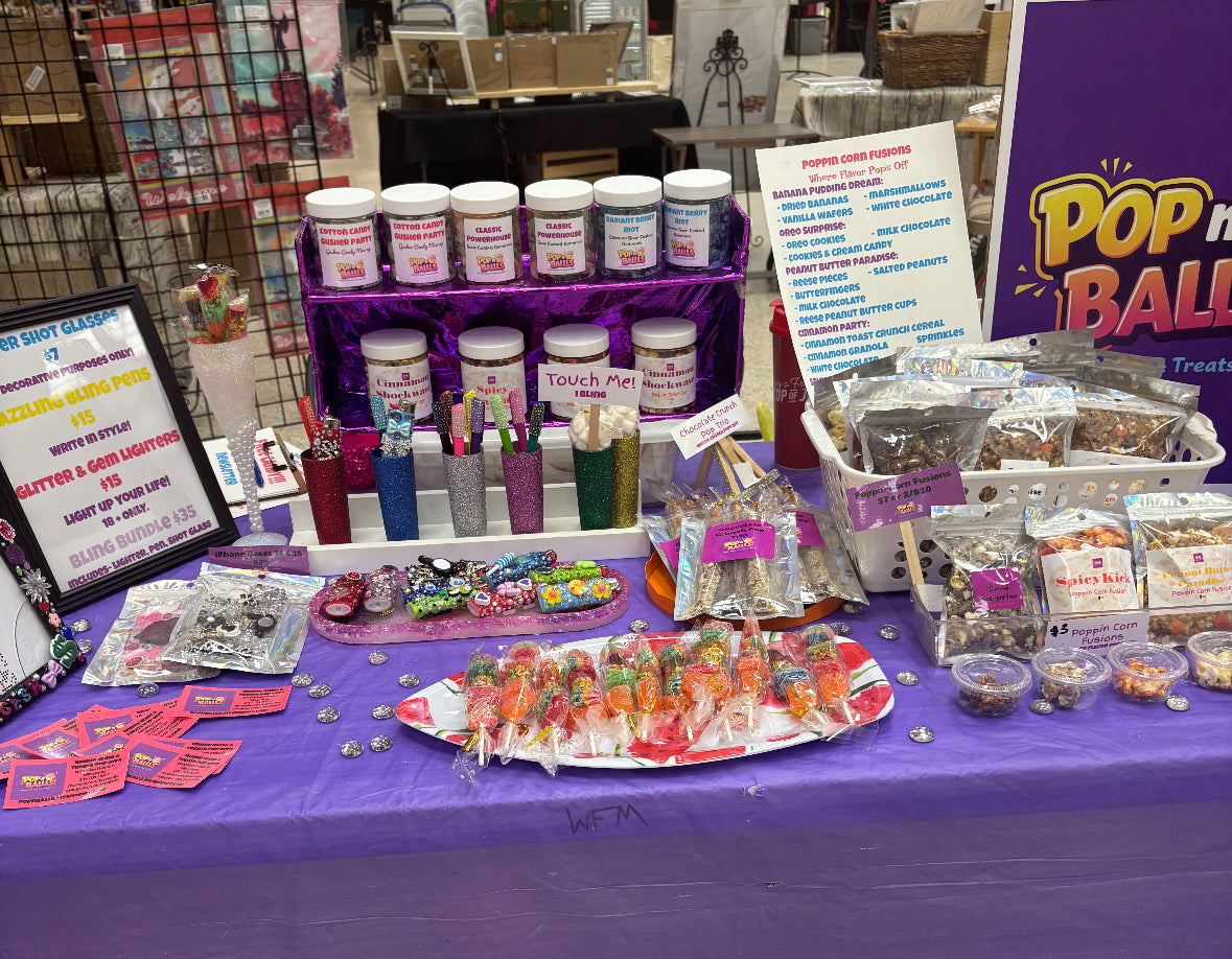 Behind the Glitter: Our Pop-Up Adventures