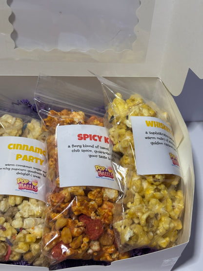 The Bold Statement Pleaser Gourmet Fusion Popcorn Box