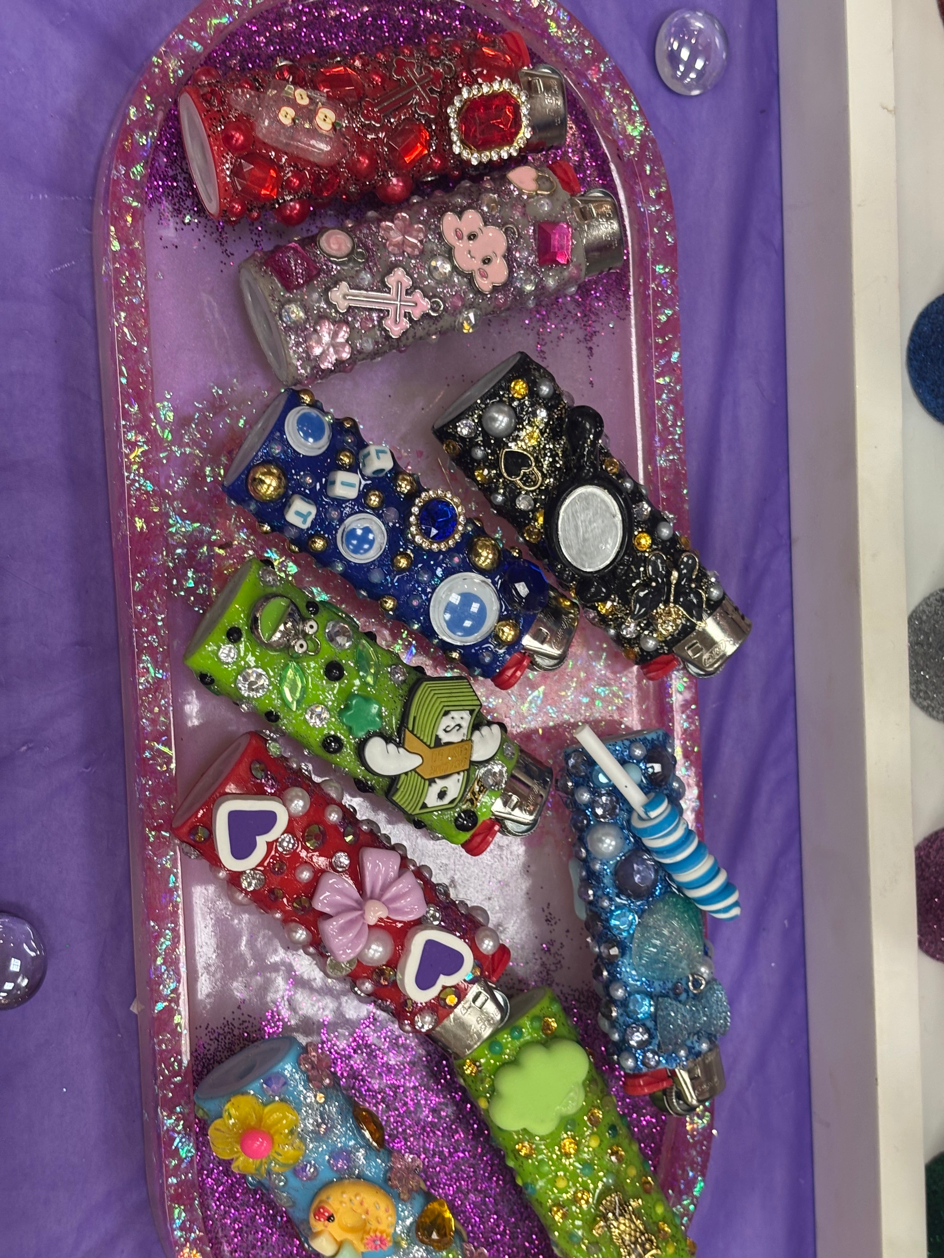 Glitter & Gem Lighters