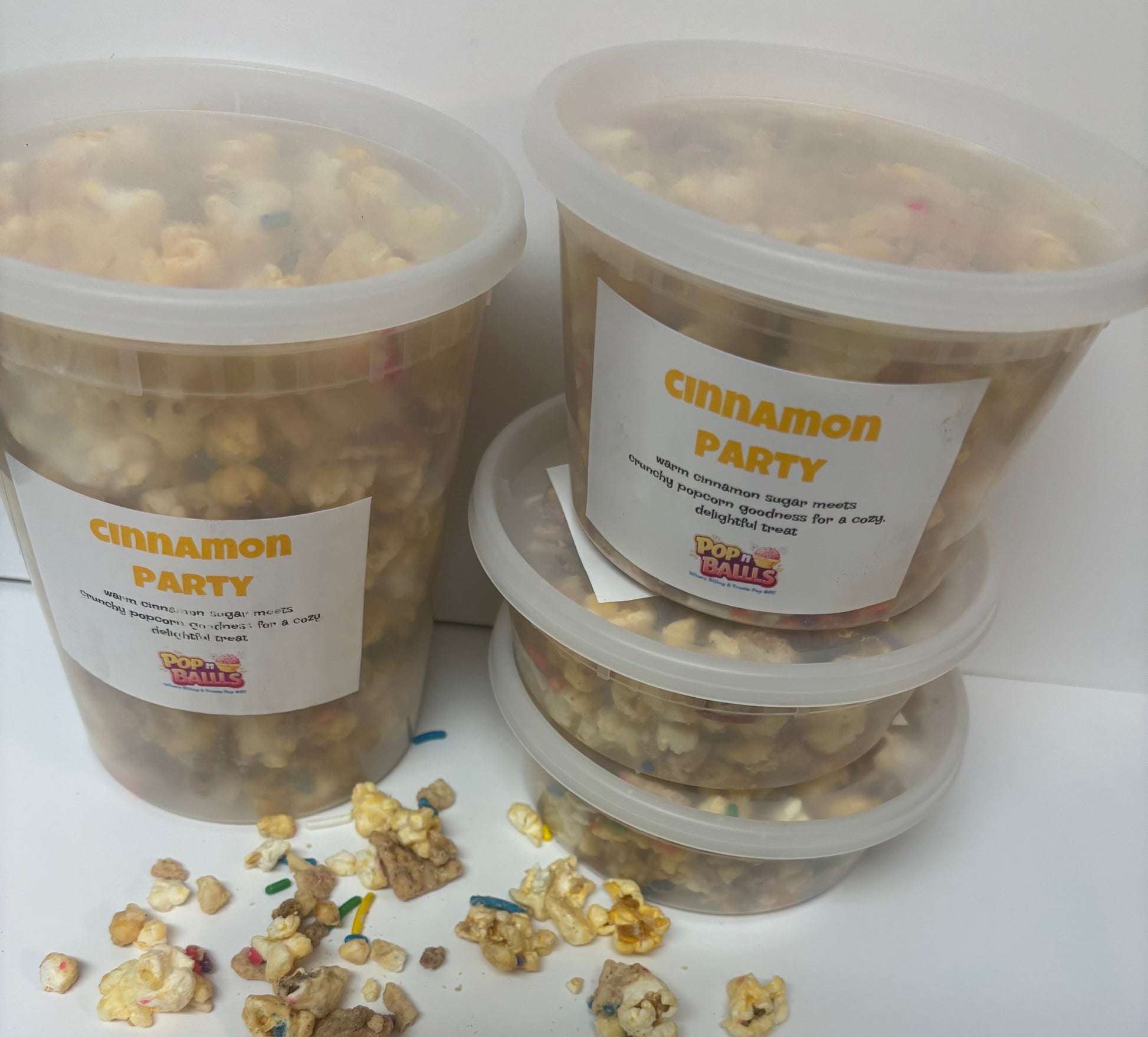 Cinnamon Party Gourmet Fusion Popcorn Mix