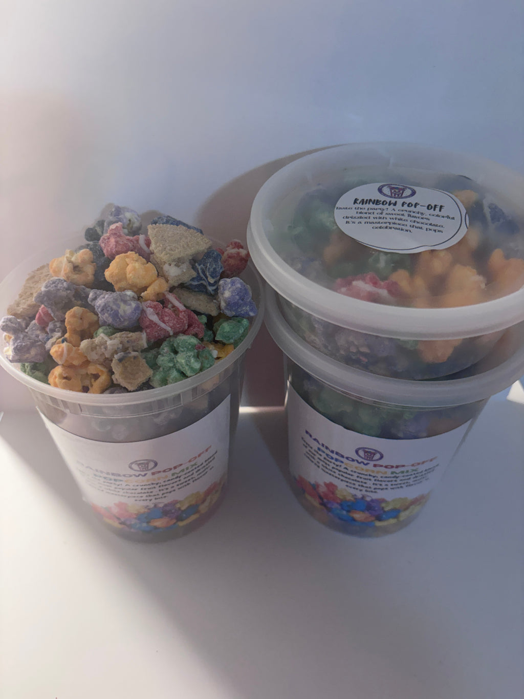 Rainbow Pop-Off Gourmet Popcorn Mix