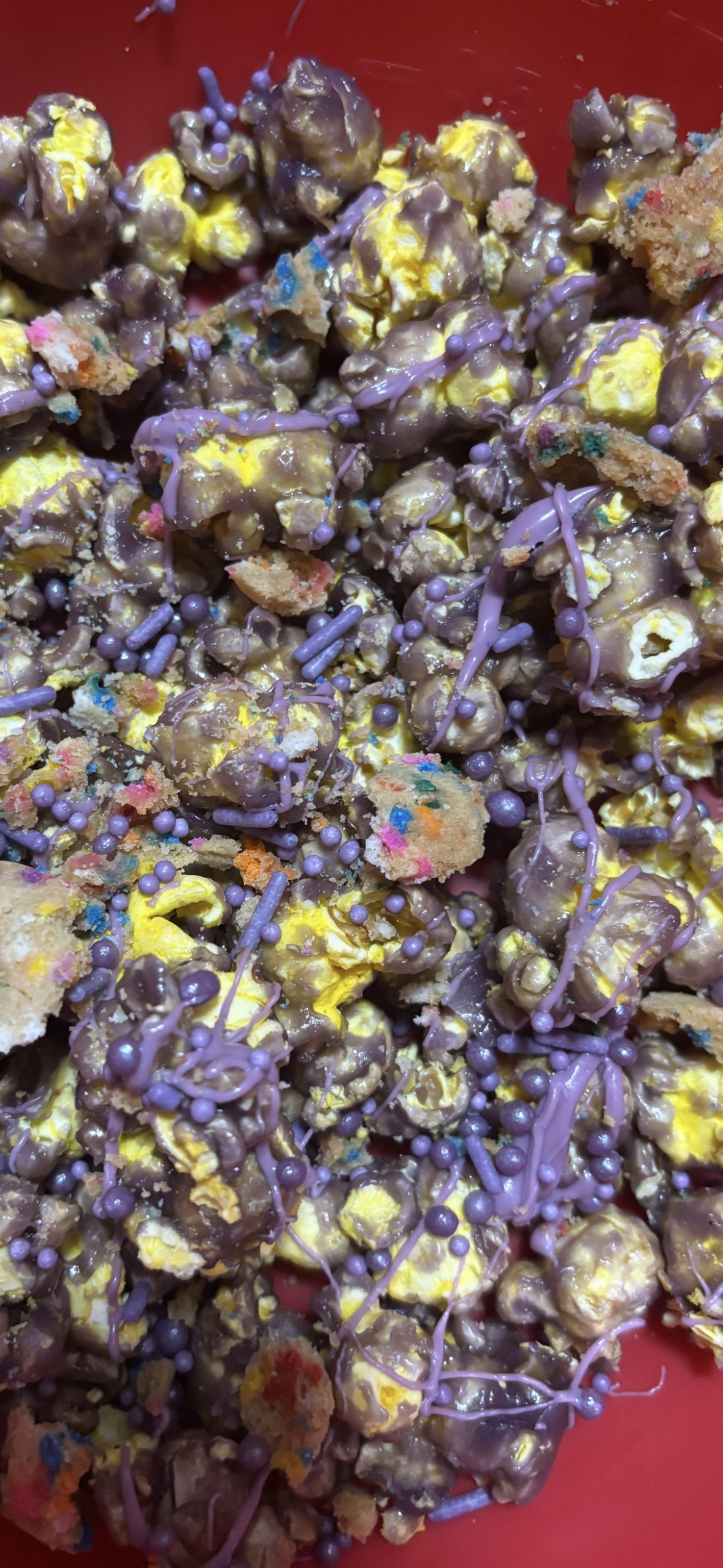Purple Celebration Popcorn Mix