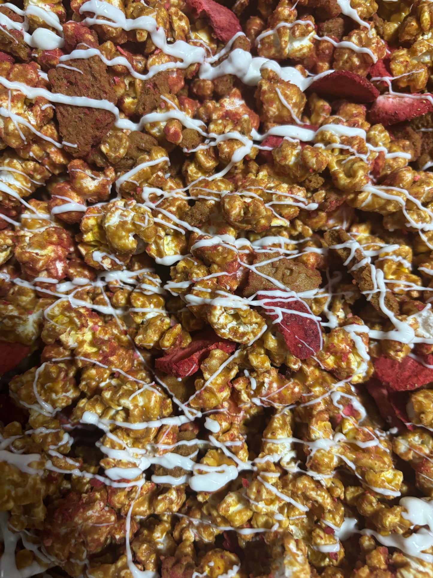 Biscoff Berry Craze Gourmet Popcorn