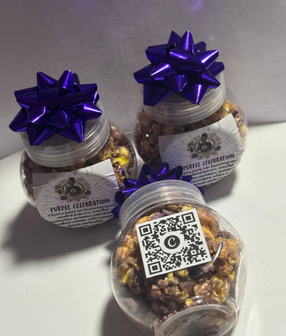 Purple Celebration Popcorn Mix