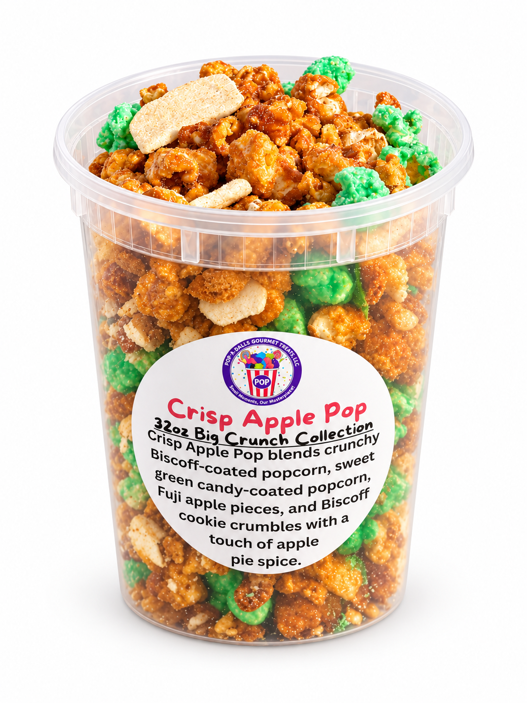 Crisp Apple Pop popcorn mix