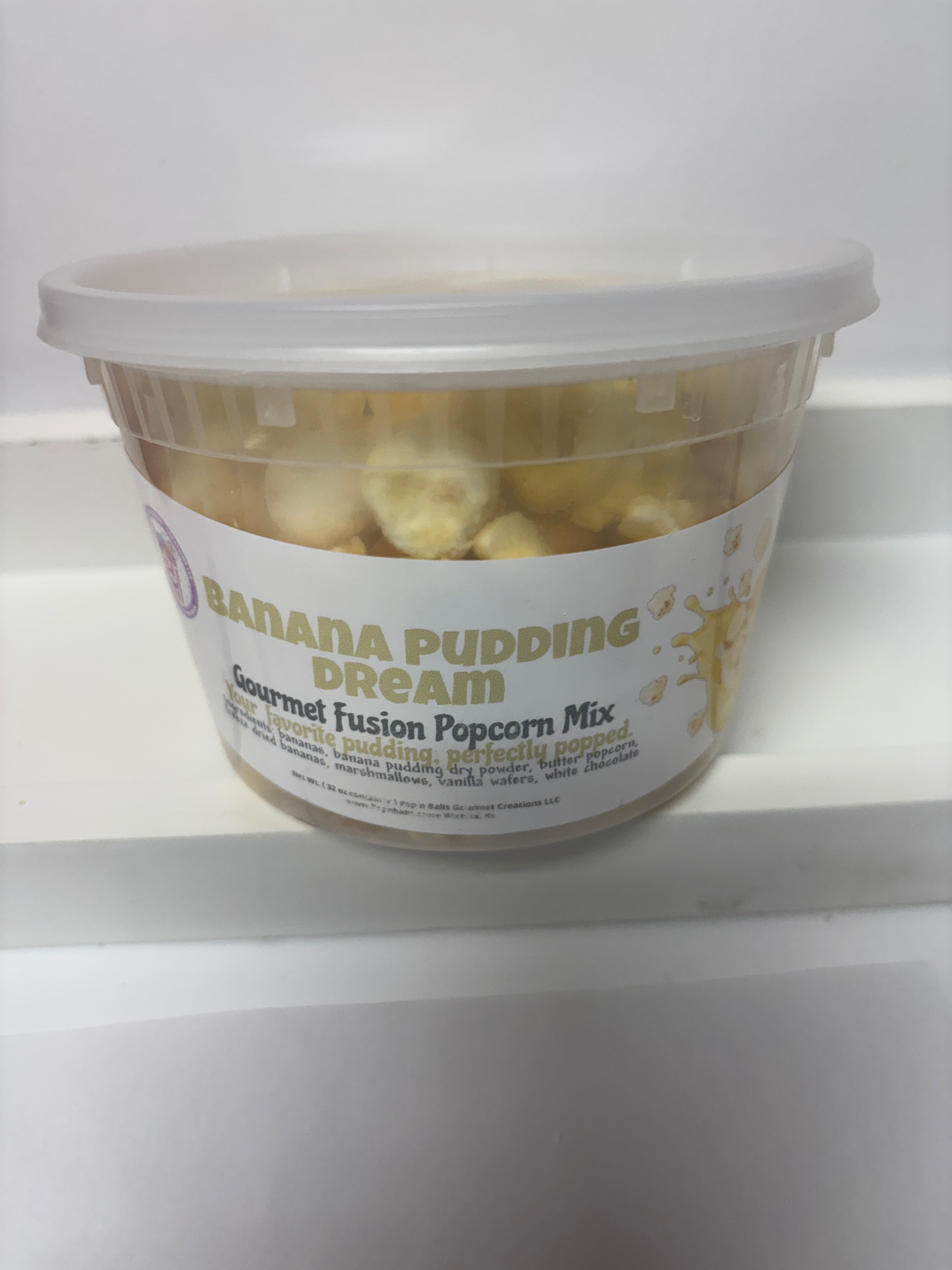 Banana Pudding Dream Gourmet Fusion Popcorn Mix