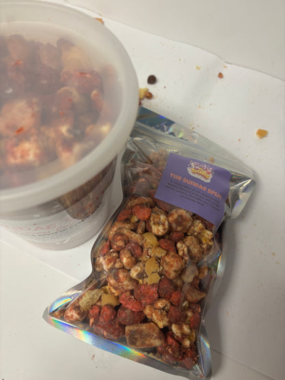 The Sundae Split Gourmet Fusion Popcorn Mix