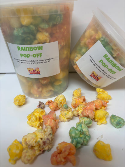 Rainbow Pop-Off Gourmet Fusion Popcorn Mix