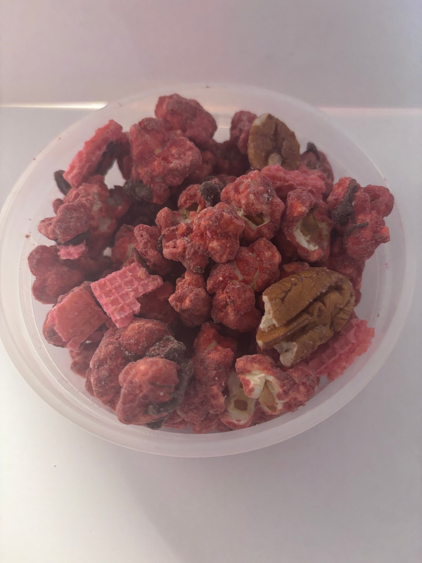 Red Velvet Sundae Popcorn Mix