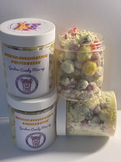 Banana Cotton Candy Gusher Party Mix-up