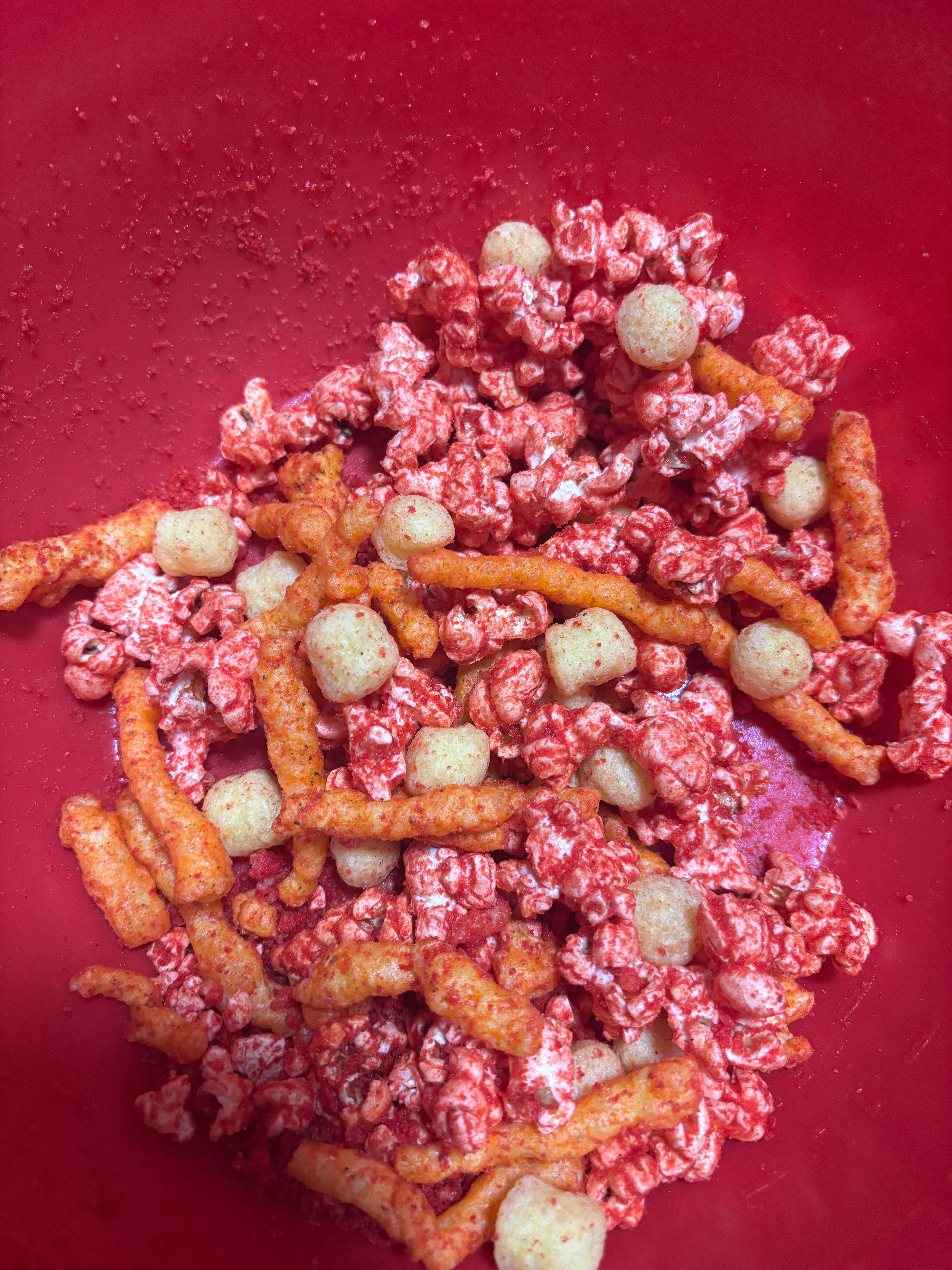 Flamin Explosion Gourmet Fusion Popcorn Mix