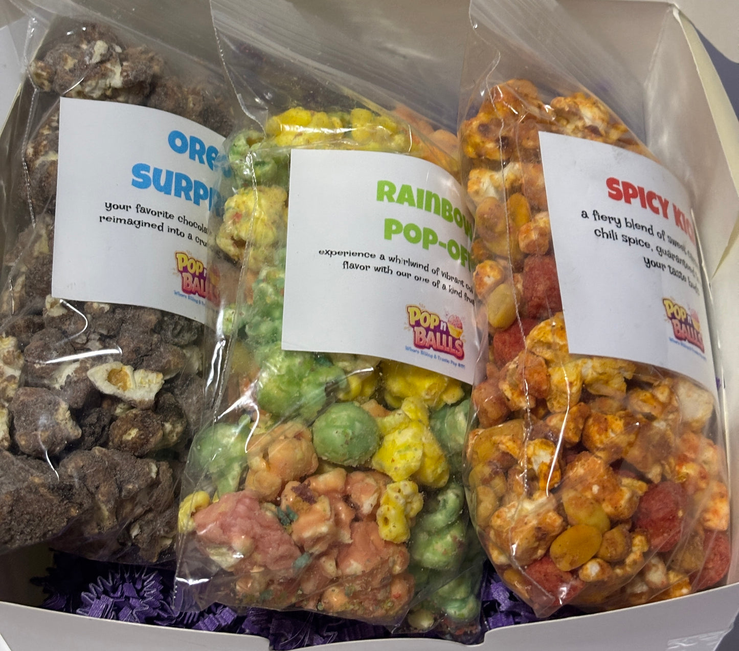 The Party Starter Gourmet Fusion Popcorn Box