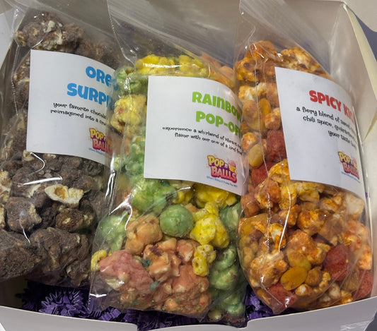 The Party Starter Gourmet Fusion Popcorn Box