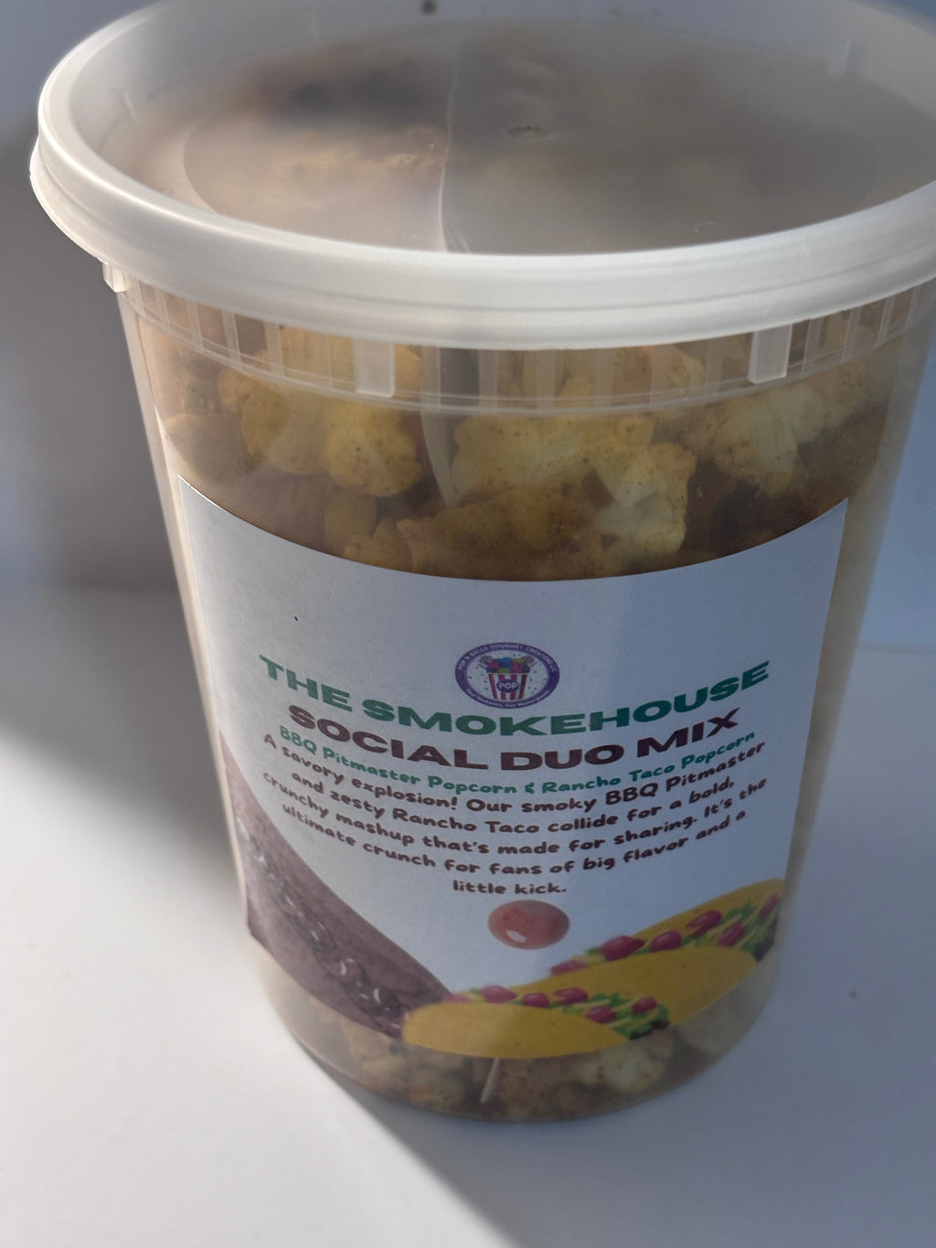The Smokehouse Social Duo Popcorn Tub