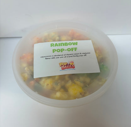 Rainbow Pop-Off Gourmet Fusion Popcorn Mix
