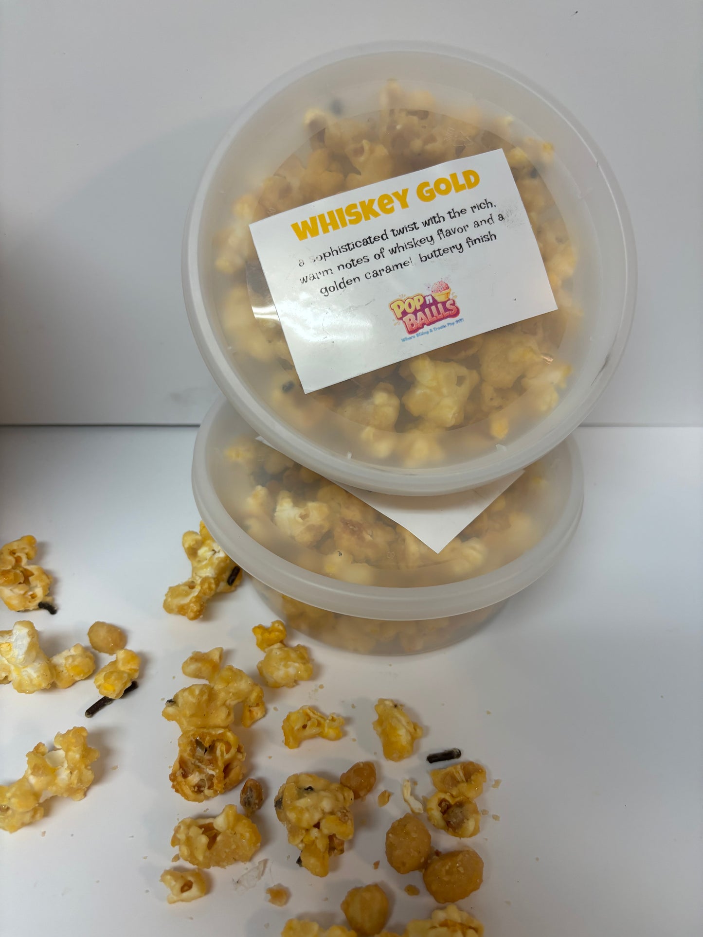 Whiskey Gold Gourmet Fusion Popcorn Mix