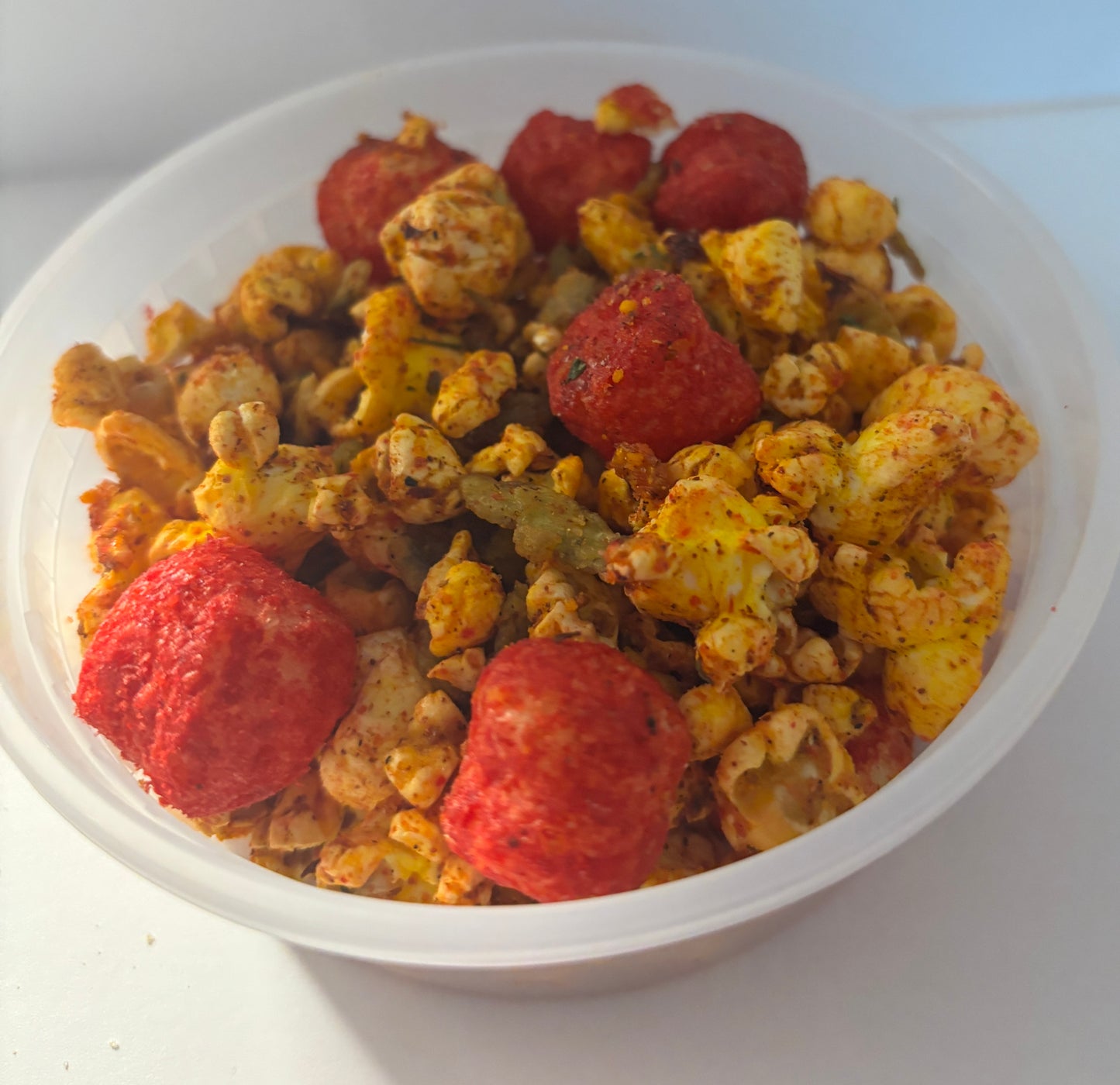 Spicy Kick Popcorn Mix