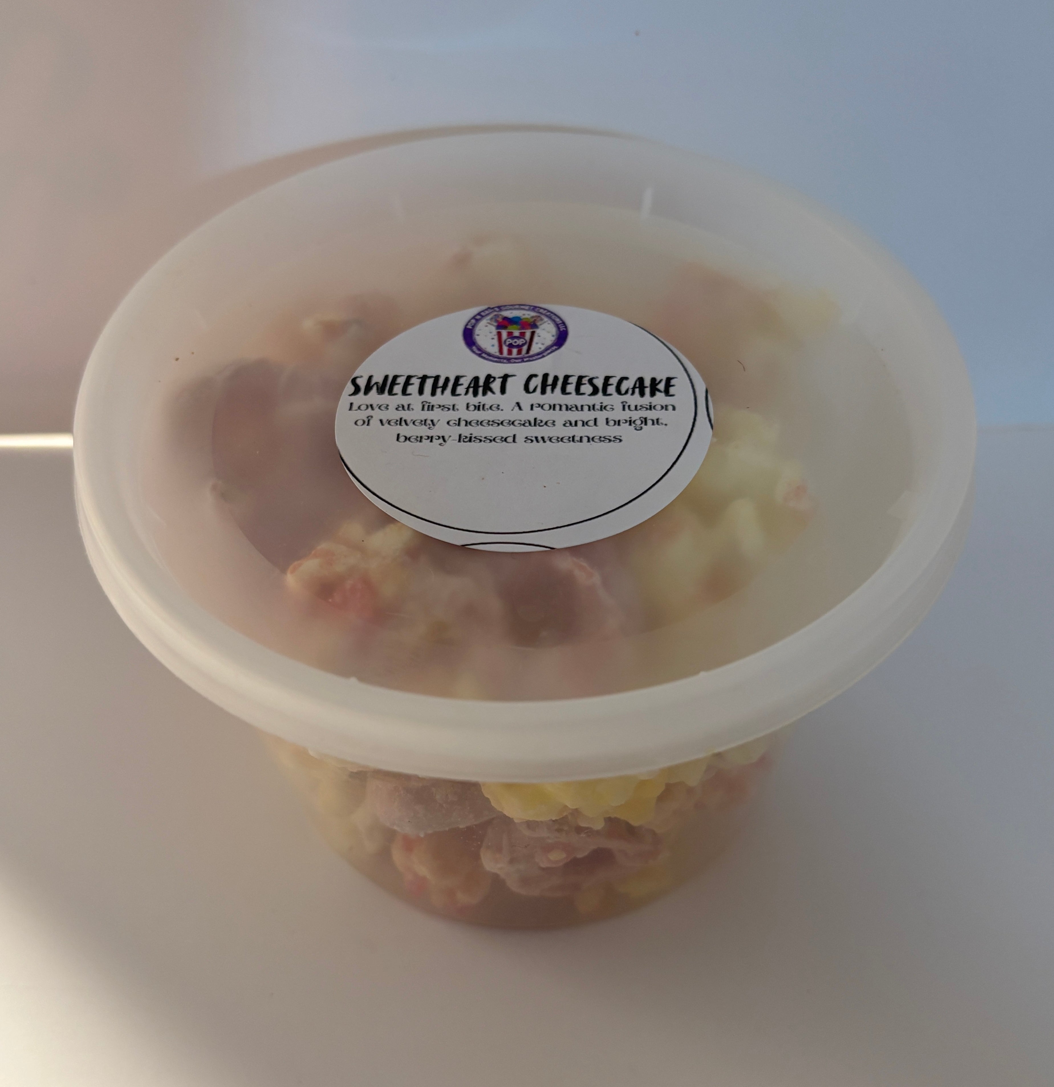 Sweetheart Cheesecake Gourmet Popcorn
