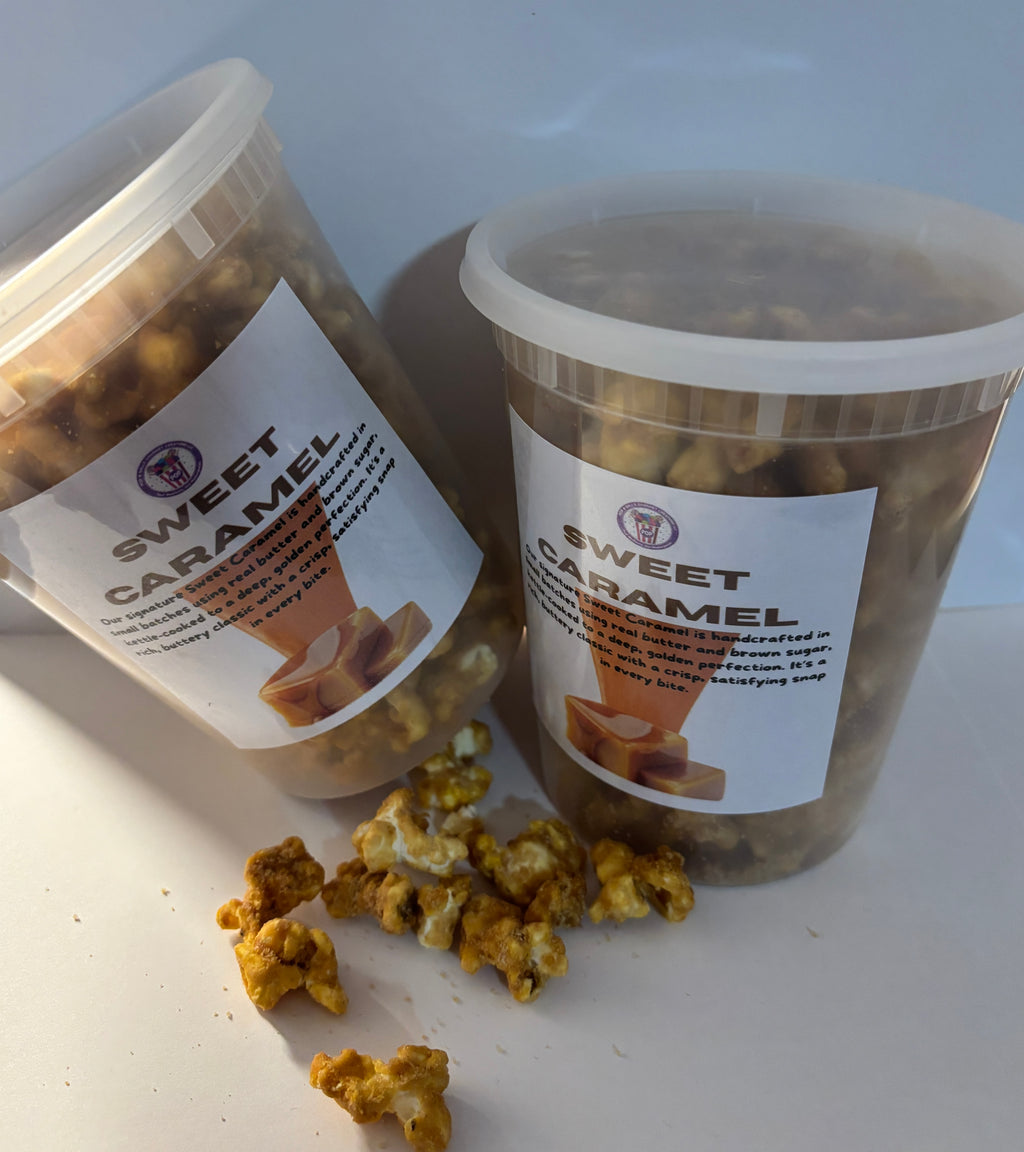 Sweet Caramel Gourmet Popcorn Tub