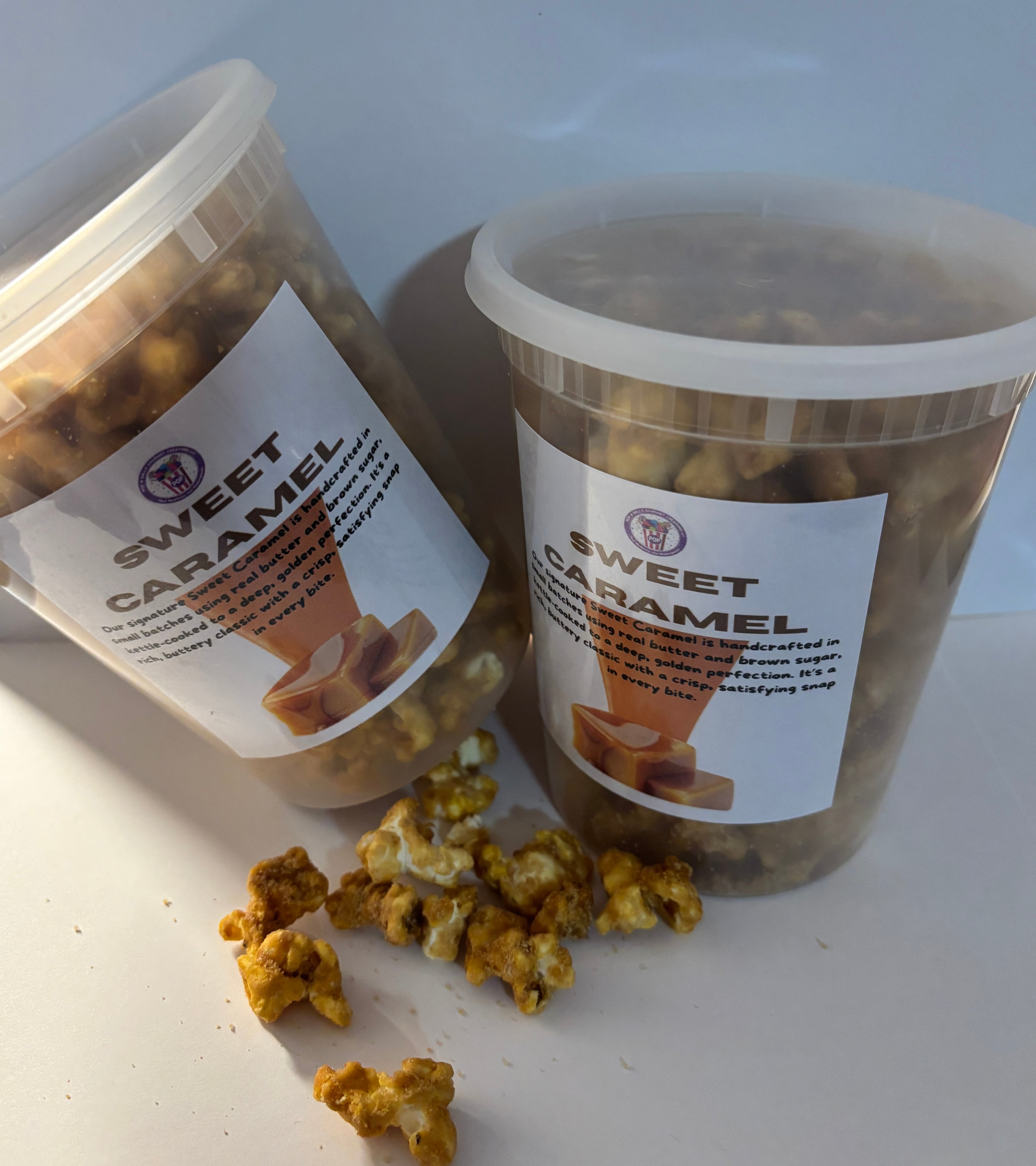 Sweet Caramel Gourmet Popcorn Tub