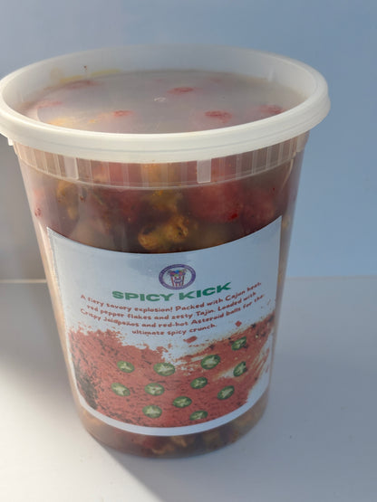 Spicy Kick Popcorn Mix