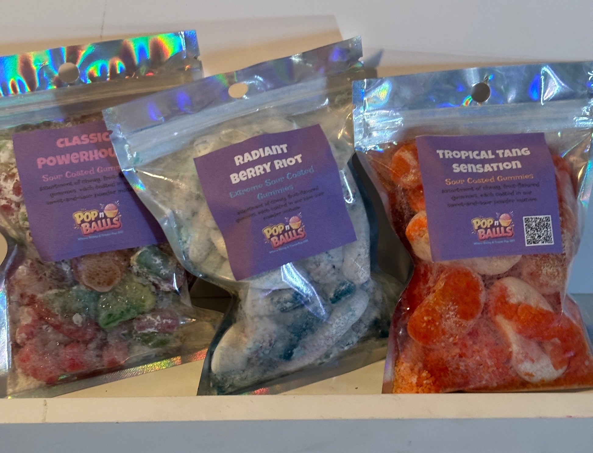 Gourmet Sour Gummy Candy Bag Edition Pucker Packs