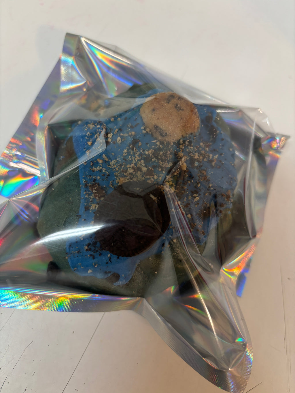 Blue Cookie Monster Cookie