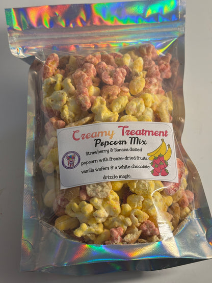 Creamy Treatment Popcorn Mix