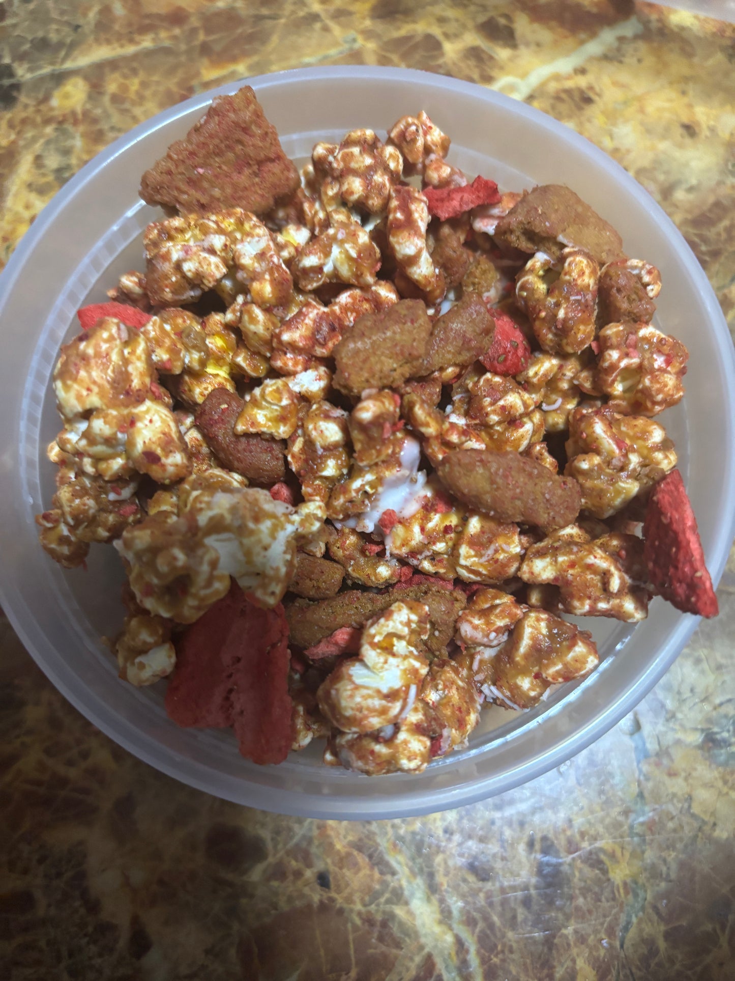 Biscoff Berry Craze Gourmet Popcorn