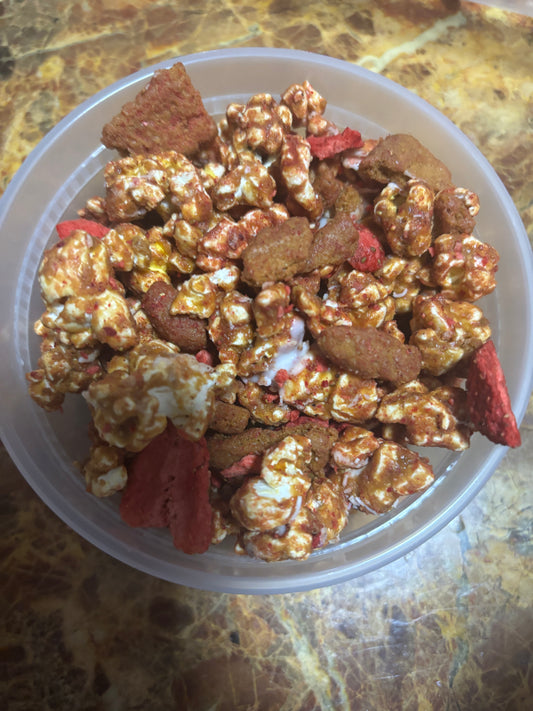 Biscoff Berry Craze Gourmet Popcorn