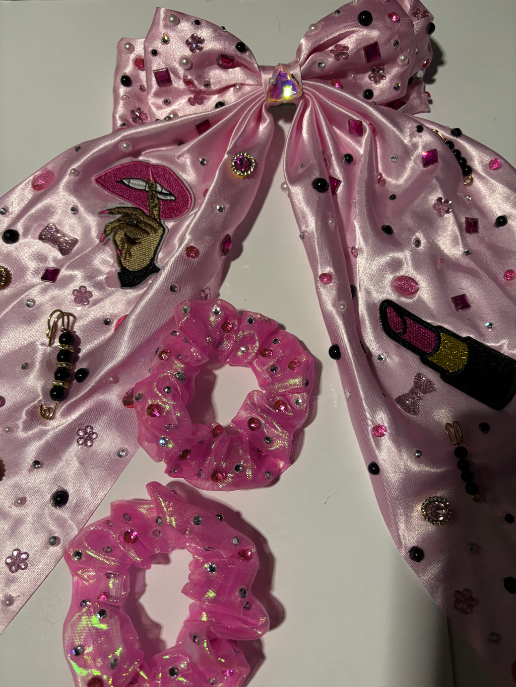 Large Blinged Out Hair Bows