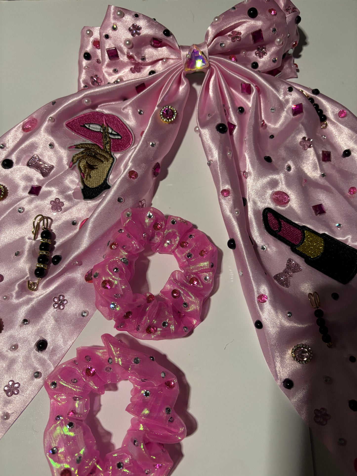 Large Blinged Out Hair Bows
