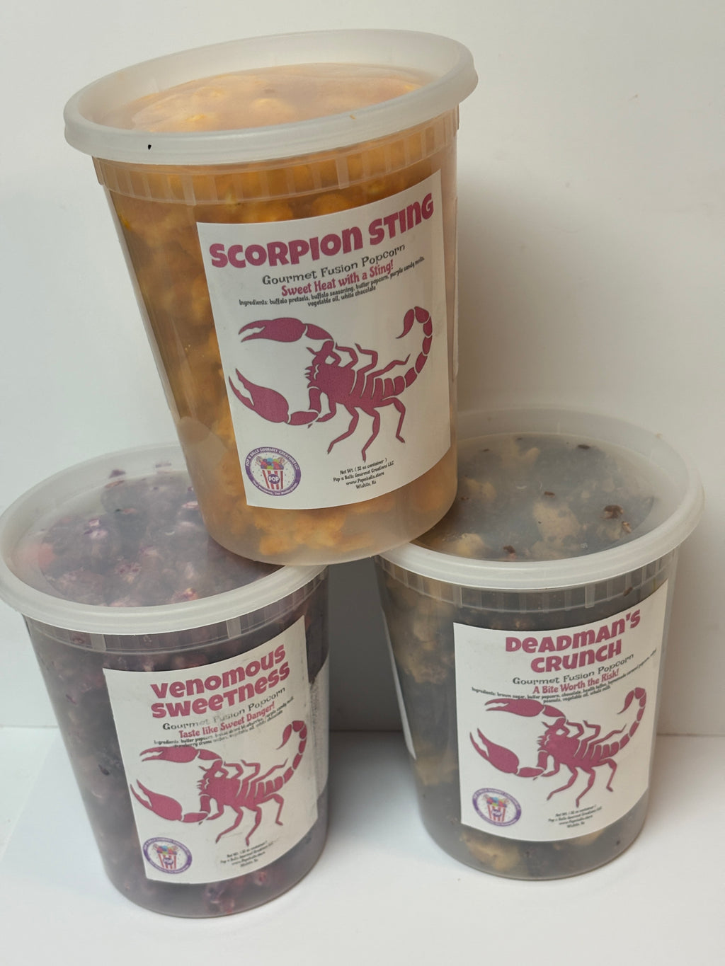 Scorpio Trinity Fusion Popcorn Bundle|The Scorpion Collection Popcorn Limited Edition Bundle