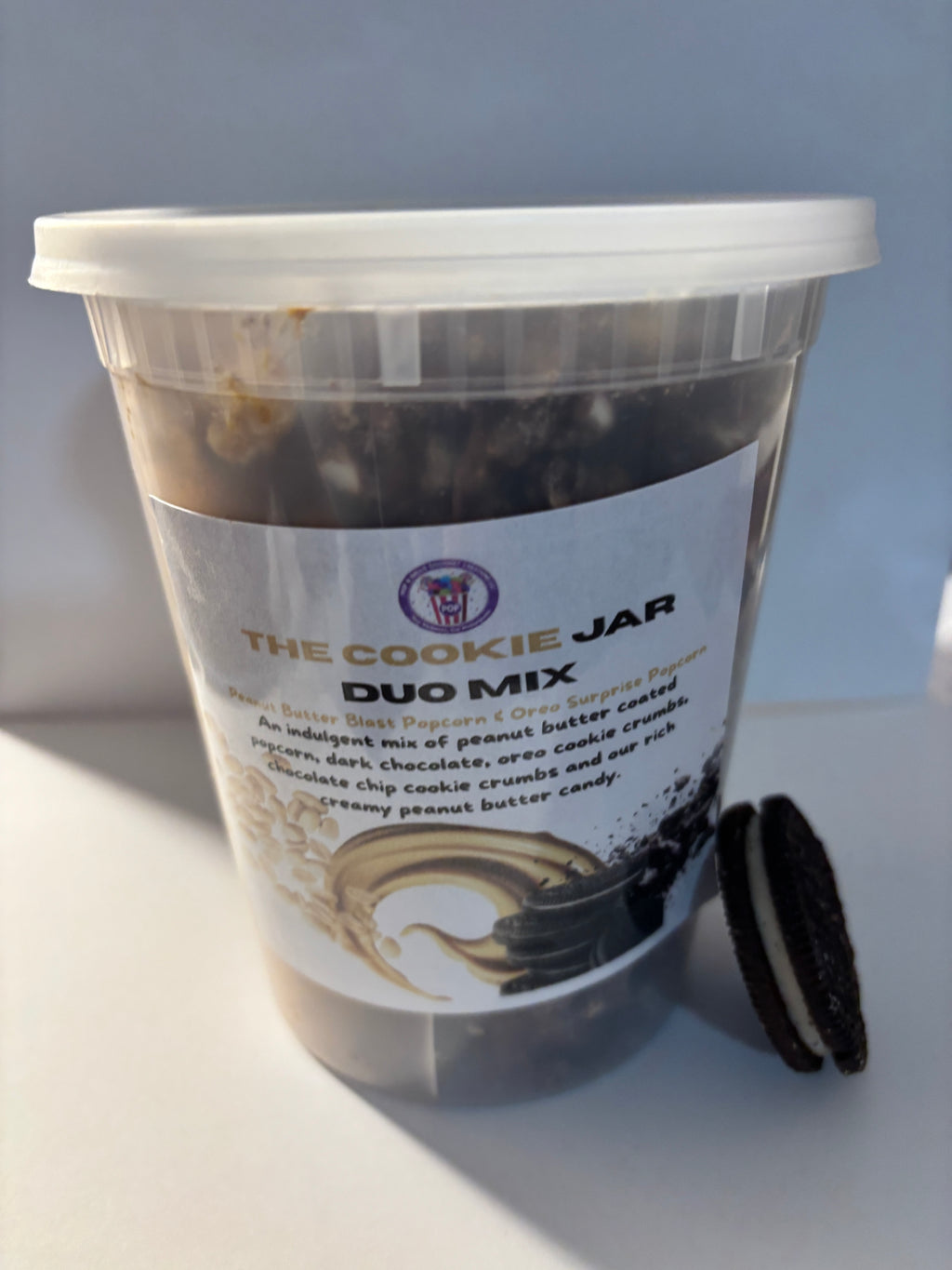 The  Cookie Jar Duo Popcorn Tub