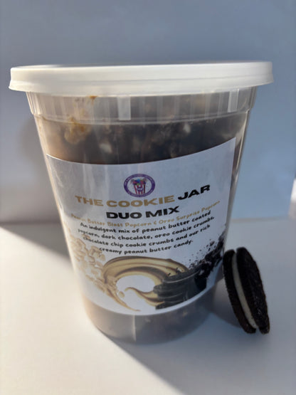 The  Cookie Jar Duo Popcorn Mix