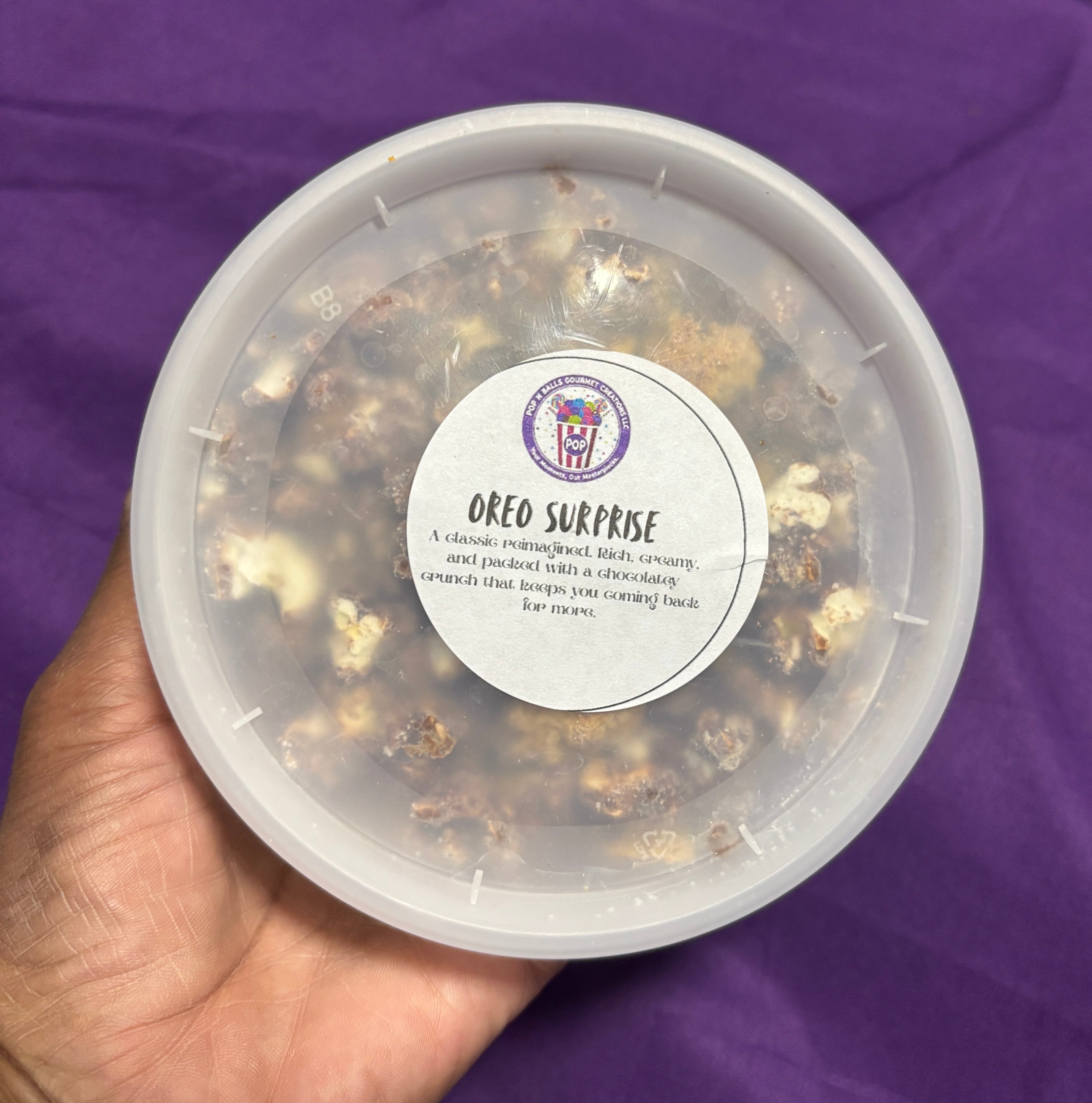 Oreo Surprise Gourmet Fusion Popcorn Mix