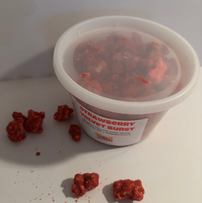 Strawberry Velvet Burst Gourmet Fusion Popcorn Mix