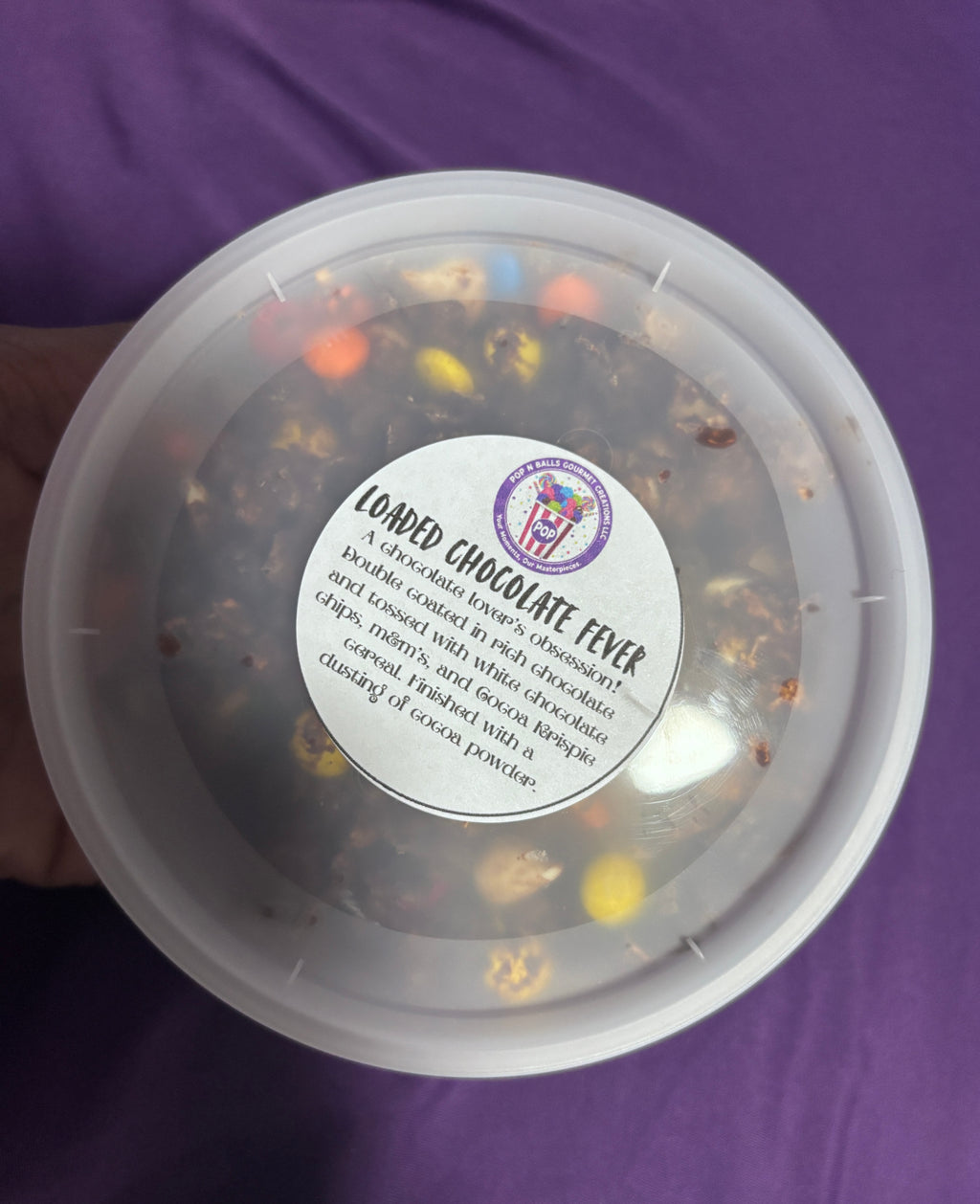 Loaded Chocolate Fever Gourmet Fusion Popcorn Mix