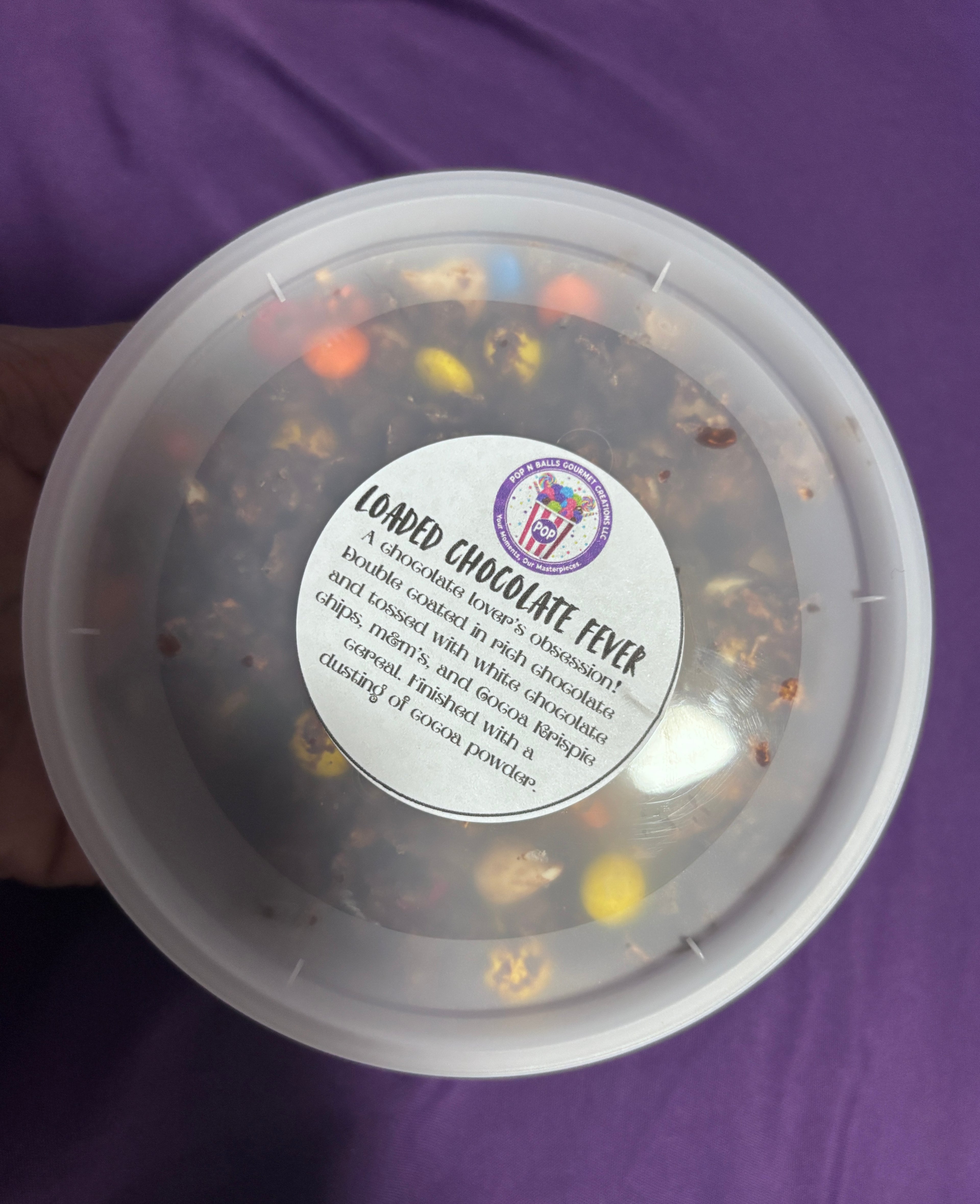 Loaded Chocolate Fever Gourmet Fusion Popcorn Mix