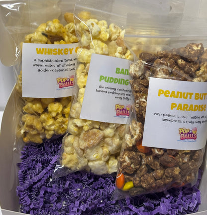 The Golden Harvest Gourmet Fusion Popcorn Box