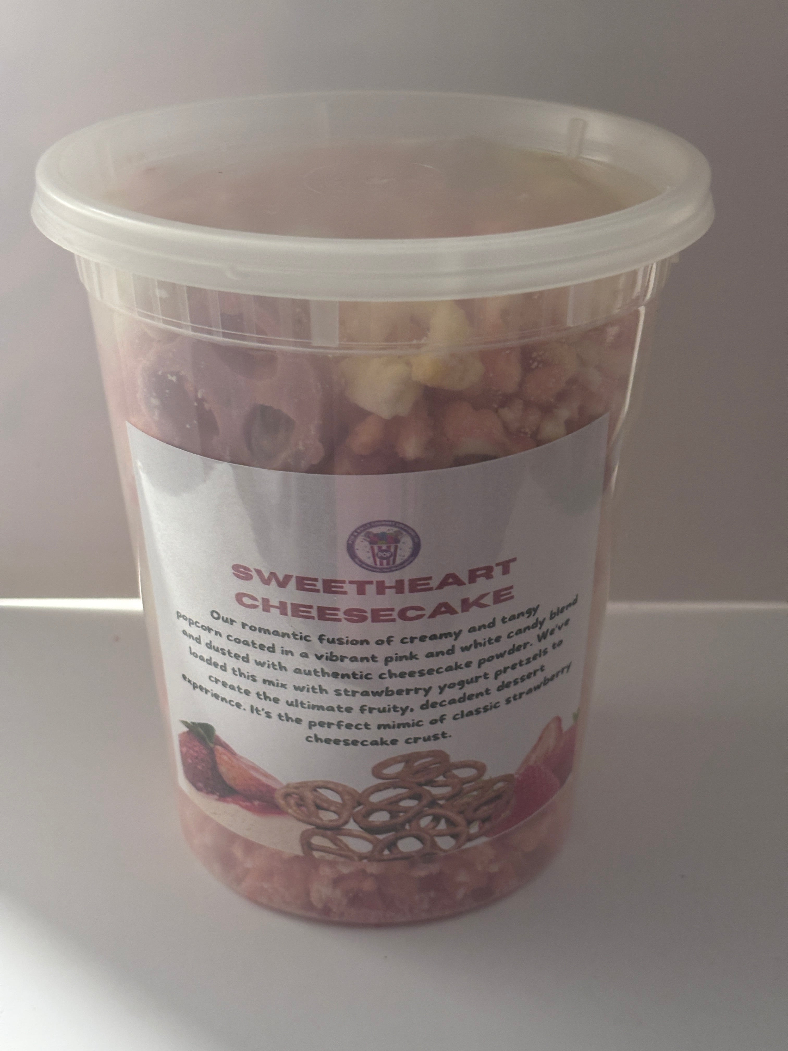 Sweetheart Cheesecake Gourmet Popcorn