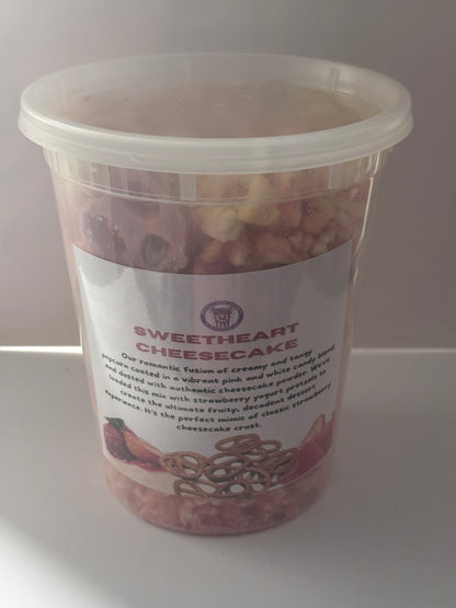 Sweetheart Cheesecake Popcorn Mix