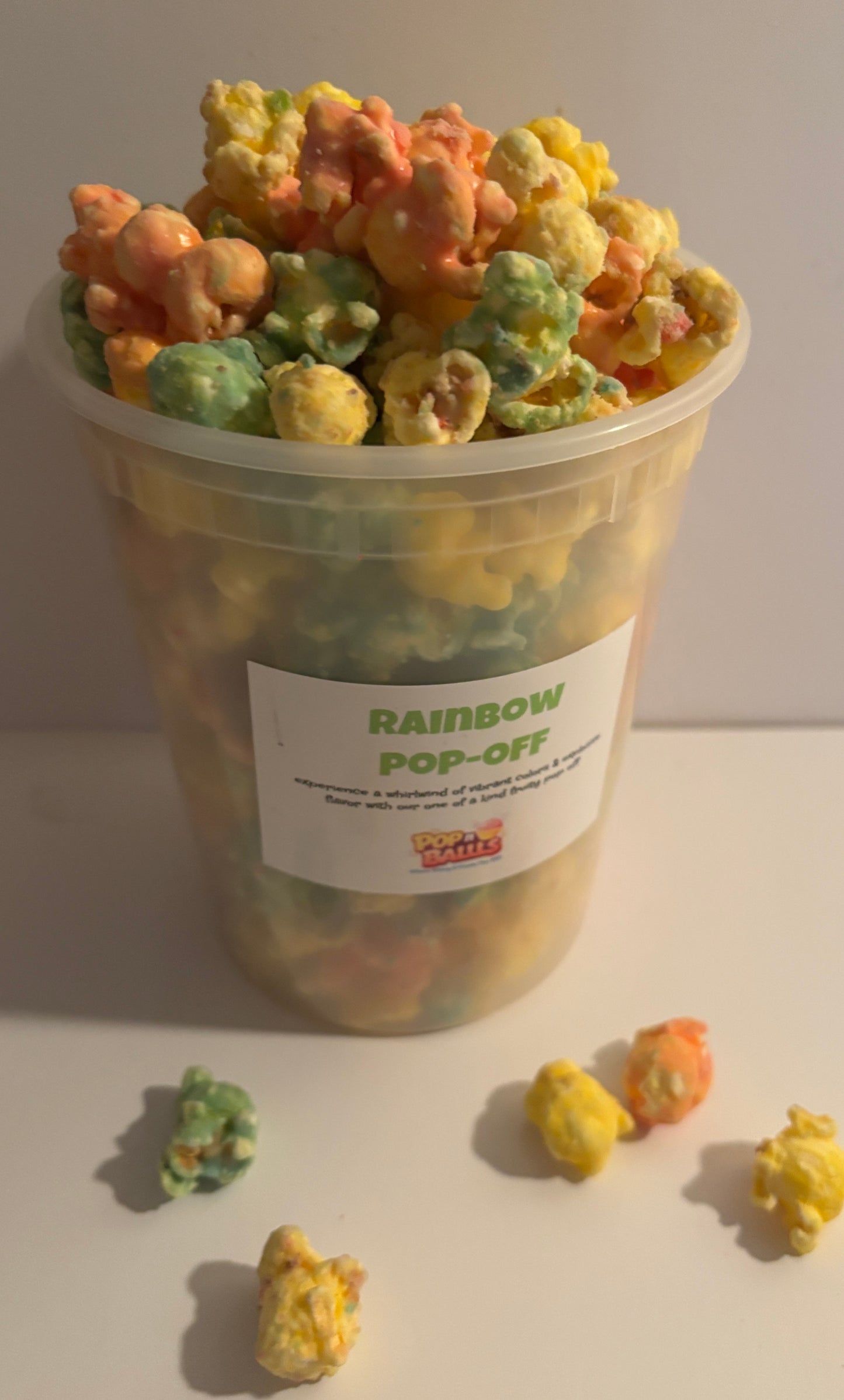 Rainbow Pop-Off Gourmet Fusion Popcorn Mix
