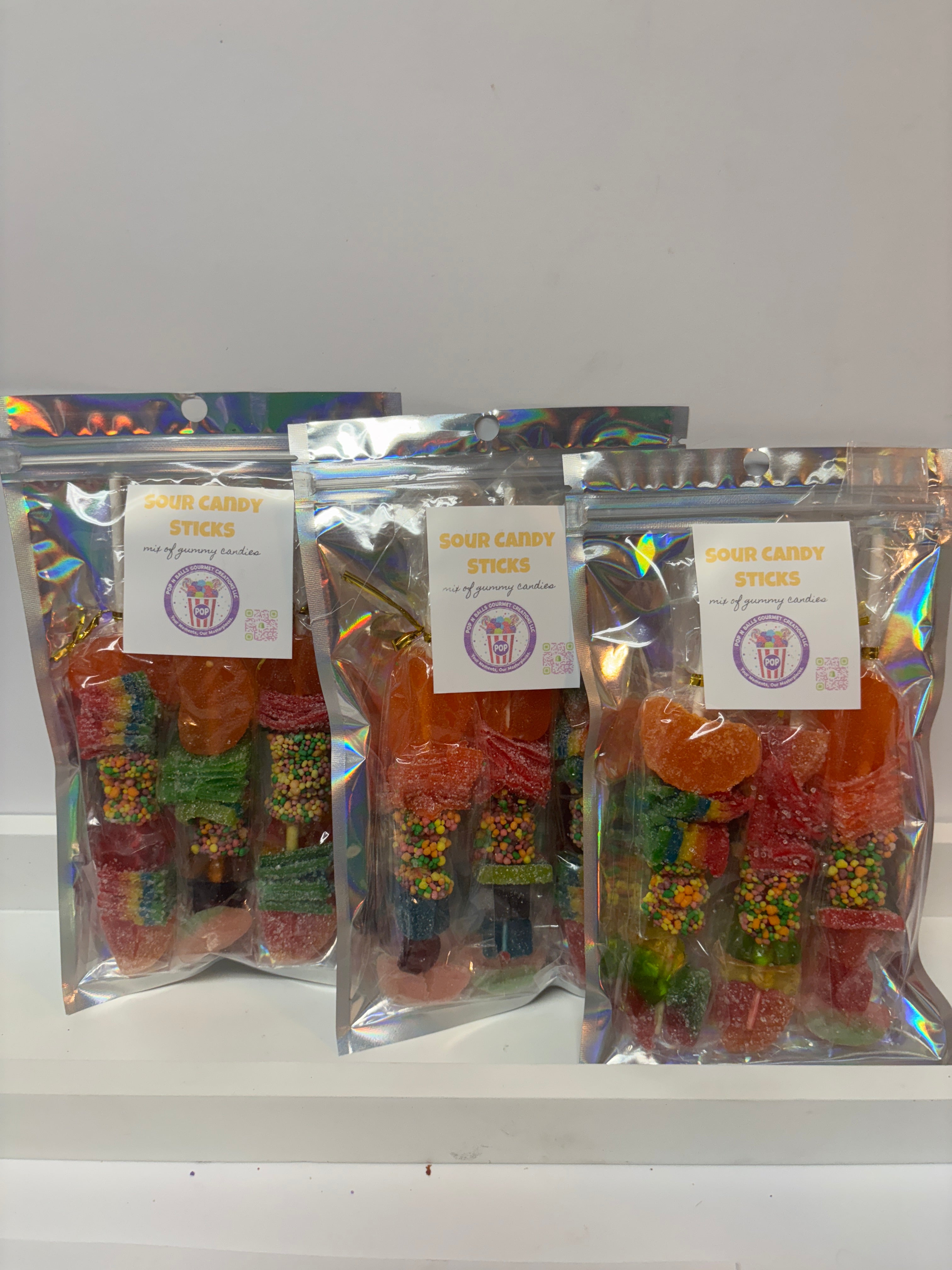 Sour Candy Sticks Trio Pack