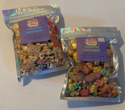 Pop n Sour Edition Pucker Packs Gourmet Gummy Candy & Popcorn Mixes